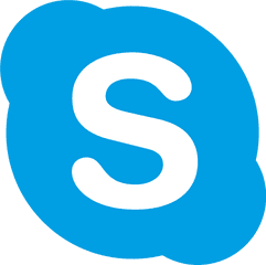 Skype Logo Transparent Png Icon - 2 With Blue Circle