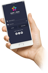 Loyalnsave - Premium Loyalty Rewards How It Works Smartphone Png