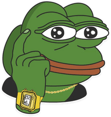 Pepe The Frog Emoticon Sticker T - Pepe Emotes Png