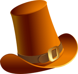 Brown Pilgrim Hat Transparent Png Image