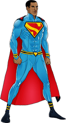 The Power Of Diversity 10 Classic Superheroes Reimagined Png Black And Red Superman Logo