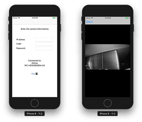 Live Stream An Onvif Camera - CartÃ£o De Visitas Iphone Png