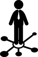 Standing Vector Business Man Download Free Image - Free PNG