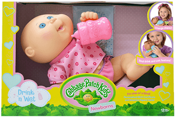 Cabbage Patch Kids - Newborn Cabbage Patch Doll Png