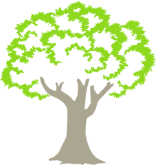 Green Tree Logo Transparent Png - Tree Logo Png