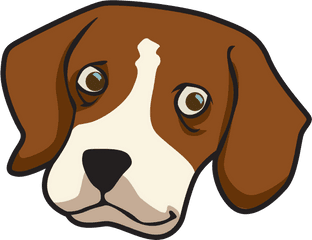 Transparent Stock Dog Face Png Files - Dog Face Clipart Png