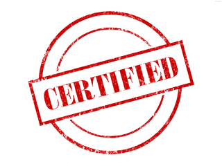 Certified Stamp Png Clipart