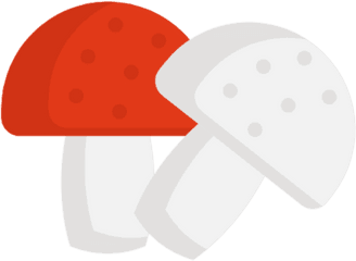 Free Mushroom Icon Symbol - Dot Png