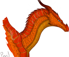 Cliff Clipart Peril - Peril Images Wings Of Fire Wings Of Fire Peril Art Png