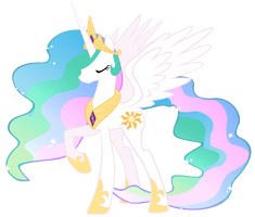 Princess Celestia - Free PNG