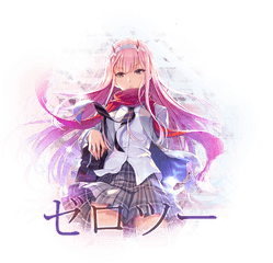 Anime Darling In Zero Two Icons - Novocomtop Nh Zero Two P Png