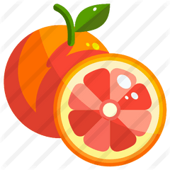 Grapefruit - Clip Art Png