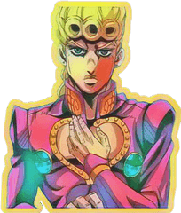 Giorno Giovanna - Sticker By As Gain Giorno Giovanna Has A Dream Png