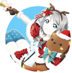 Aqours Christmas Set Icon Pack - Love Live Christmas Anime Icon Png