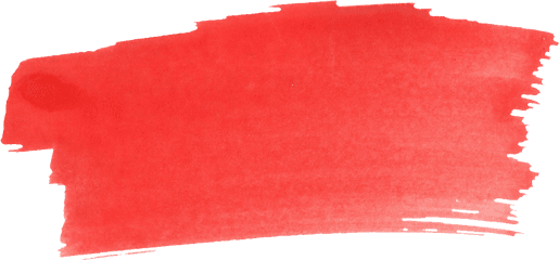 37 Red Watercolor Brush Stroke Png - Watercolor Red Brush Stroke