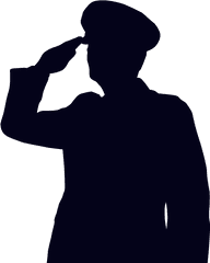 Soldier Salute Silhouette Png - Soldier Salute Silhouette Png