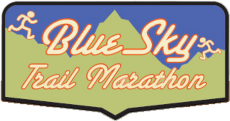 Blue Sky Marathon - Label Png