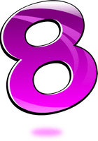 8 Number Free Photo - Free PNG