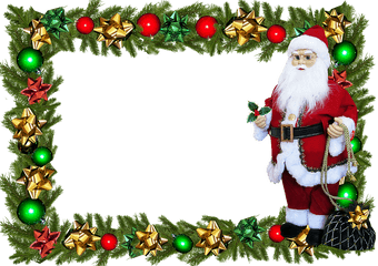 Free Christmas Frames And Borders Png Merry Frame