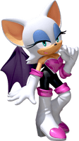 Sonic Bat Pic Anime Rouge X The - Free PNG