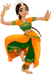 Hd Bharatanatyam Dance Png Image Free - Bharatanatyam Png