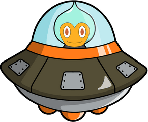 Download Spaceship Aliens Bitcoin Android Free - Alien Spaceship Cartoon Png