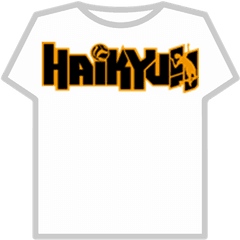 Haikyuu - Roblox Amazon T Shirt Png