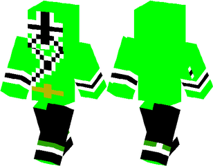 Green Ranger Minecraft Skin Hub - Weekend Minecraft Skin Png