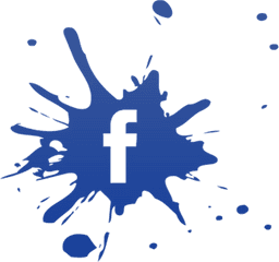 Facebook Symbol Design - Hunkie Youtube Splash Png