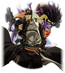 Unit Jotaro Kujo - Jotaro Kujo Anime Png