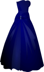 Prom Dresses Clip Art 554614 - Gown Png