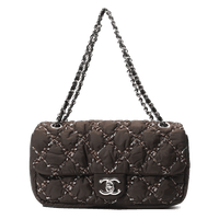 Handbags Leather Backpack Black Handbag Lingge Chanel - Free PNG