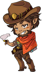 Download Free Png Mcree - Mccree Cute Png