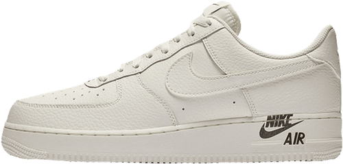 Nike Air Force 1 Stamp Logo Sail - Nike Shox Rivalry V Png