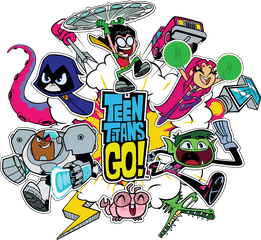 Download All New Teen Titans Go - Teen Titans Snack Attack Tshirt Teen Titans Go Png