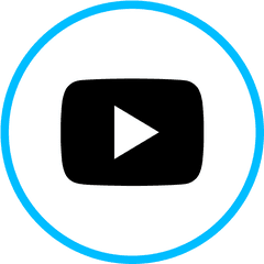 Youtube Play Logo Social Media Icon - Circle Png