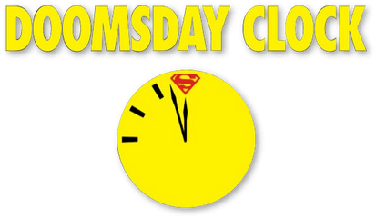 Dc Comics Universe U0026 Doomsday Clock 11 Spoilers - Doomsday Clock Logo Png