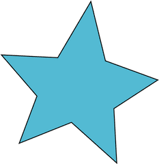 Blue Star Clipart Cute Clip Art - My Clip Art Png