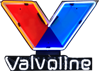 Valvoline Neon Sign - Screenshot Png