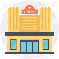 Available In Svg Png Eps Ai Icon - Cinema Building Icon