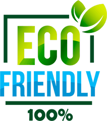 Eco Friendly Wall Sticker - 100 Eco Friendly Logo Png