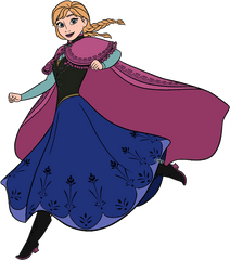 Elsa - Anna Frozen Clipart Gif Png