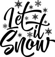 Let It Snow HD Image Free - Free PNG