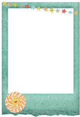 Paper Frame Floral - Paper Png