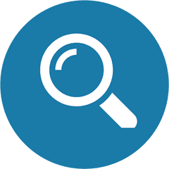 Download Search Icon - Customer Icon Png Full Size Png Blue Search Icon Png