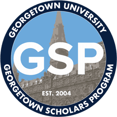 Aap Georgetown Scholars Program - Gsp Georgetown Logo Png