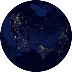 Png Photo Earth - Earth At Night Png