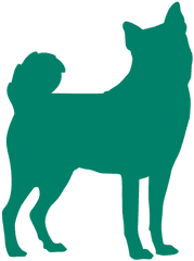 Dog Standing Silhouette - Transparent Png U0026 Svg Vector File Dog Vector Green Png Transparent