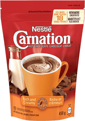 Carnation Hot Chocolate Rich And Creamy - Nestle Carnation Hot Chocolate Png