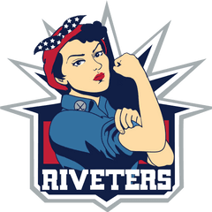 First Paid Womenu0027s Professional Hockey League Nwhl - Ny New York Riveters Png